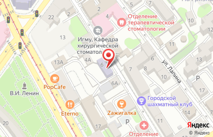 Институт повышения квалификации БГУ на Красноармейской улице на карте