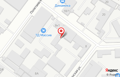Компания по переработке вторсырья ЭкоГрад 74 на Томинской улице на карте