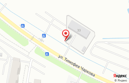 Компания по продаже стройматериалов на улице Тимофея Чаркова на карте