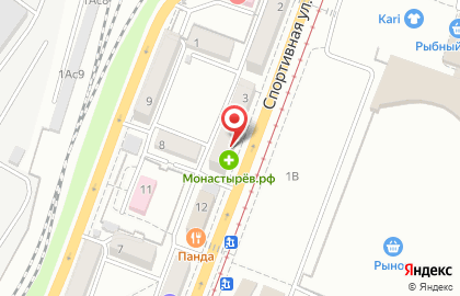 Агентство недвижимости Аском на Спортивной улице на карте