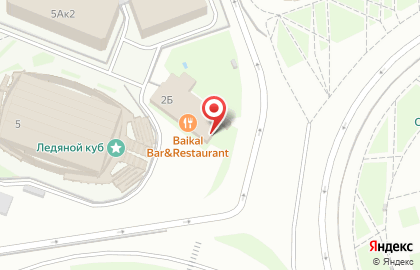 Ресторан & бар Байкал на Олимпийском проспекте на карте