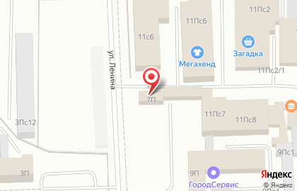 Багетная мастерская на улице Ленина на карте