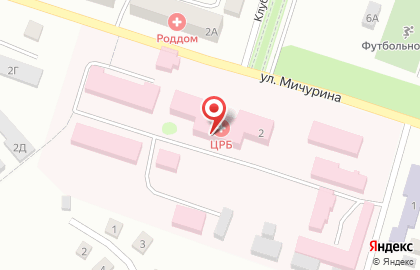 Городская больница в Оренбурге на карте