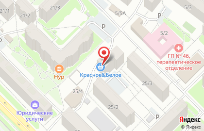 Супермаркет Everyday на улице Софьи Перовской на карте