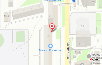 Фирменный магазин совхоза Алексеевский в Калининском районе на карте