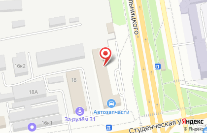 Производственно-торговая компания КвадроКом в Белгороде на карте