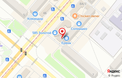 Мясной хуторок в Красноярске на карте