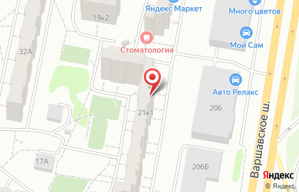 Магазин Ваш маркет на улице Скобелевской на карте