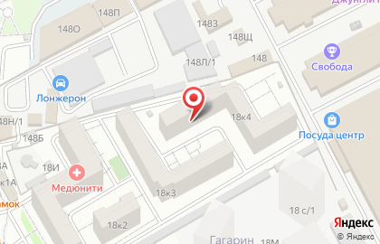 Радужный, микрорайон, ООО Кротон на карте