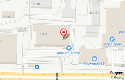 Банкомат ФиаБанк, АО на улице Громовой, 31д к 1 на карте