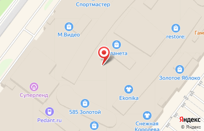 Золотое яблоко на карте