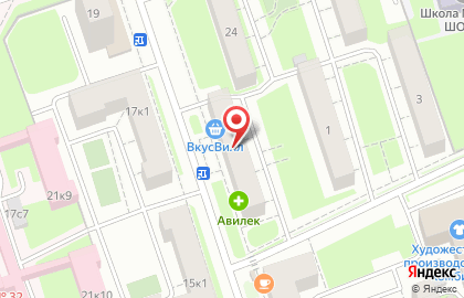 Фирменный магазин БахрушинЪ в Тимирязевском районе на карте