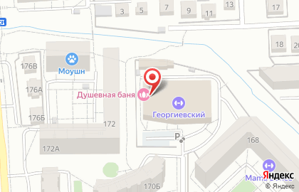 Баня Русский Дух на карте