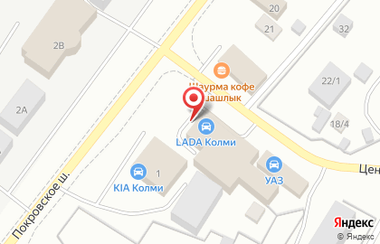 Автоцентр Lada в Якутске на карте