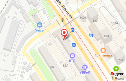 Банкомат Банк Возрождение, Барнаульский филиал на проспекте Ленина, 113 на карте