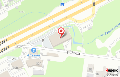 ОАО Банкомат, АКБ Абсолют Банк на Мамадышском тракте на карте