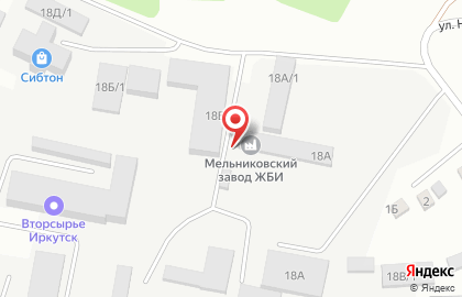 Профессионал в Иркутске на карте