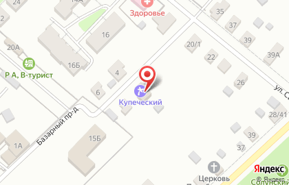 Гостиница Купеческий, гостиница в Ярославле на карте
