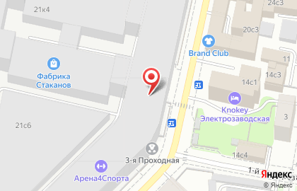 Фотостудия NAKED STUDIO на Электрозаводской улице на карте