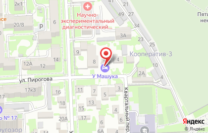 Гостевой дом У машука на карте