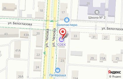 Компания по производству чулочно-носочных изделий Фабрика Носков на улице Чехова на карте