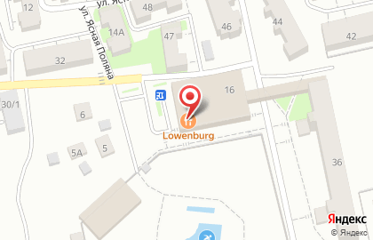 Немецкий пивной ресторан Левенбург на карте