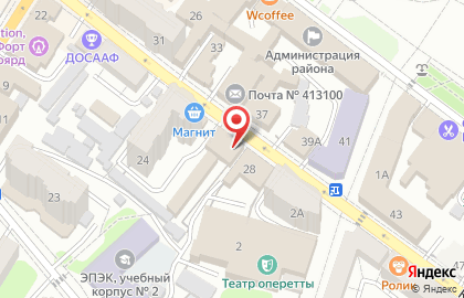 Управление по физической культуре и спорту, Администрация Энгельсского муниципального района на карте