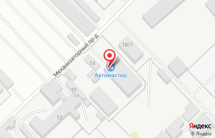 Производственное объединение АвтоМастер на карте
