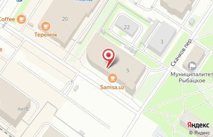 Бизнес-центр Business house в Скачковом переулке на карте