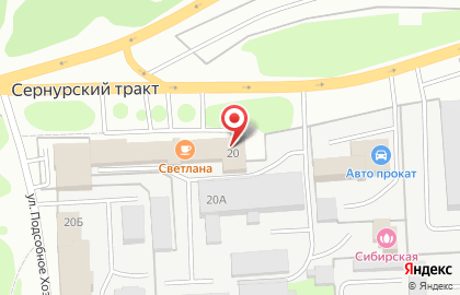 Автосервис Трасса на карте