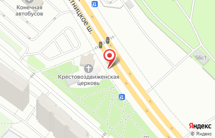 Мосгортранс на Пятницком шоссе на карте