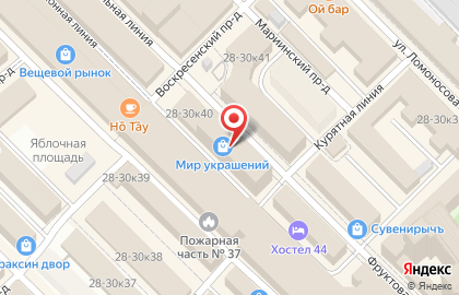 Магазин посуды на Садовой на карте
