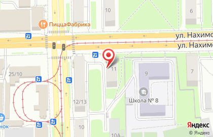 Парикмахерская Кудряшка на улице Нахимова на карте