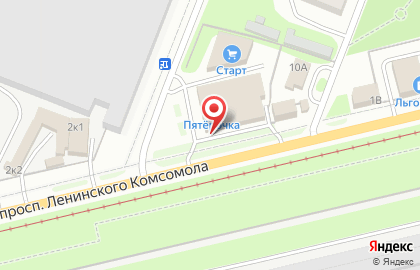 Супермаркет Пятёрочка на улице Энергетиков на карте