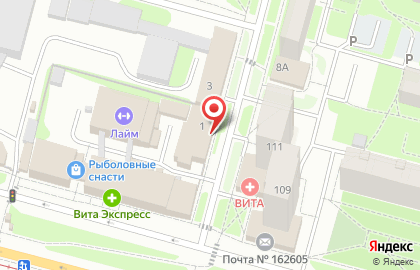 Мебельный салон Престиж в Череповце на карте