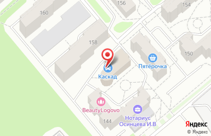 Автомойка Каскад на проспекте Ленина на карте