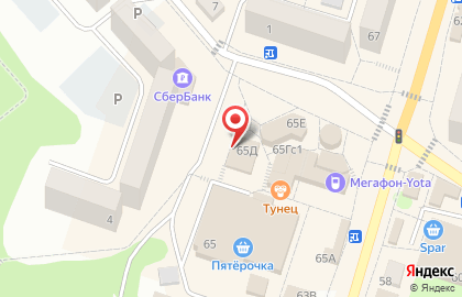 Стиль на проспекте Ленина на карте