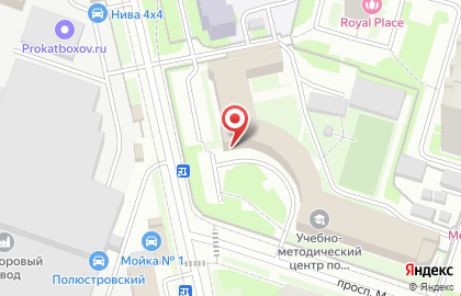 Главное управление МЧС России по г. Санкт-Петербургу Отдел надзорной деятельности и профилактической работы по Красносельскому району на карте
