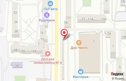 Сеть стрит-фуд кафе Ростерхит на улице У.Громовой на карте