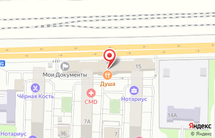 Рестобар Облака на карте