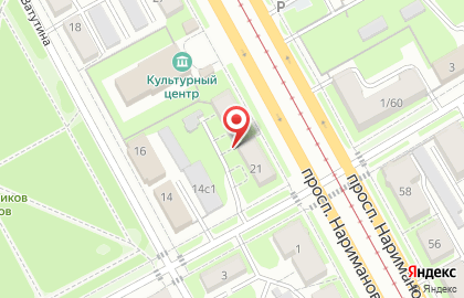 Ломбард КредитникЪ на улице Нариманова на карте