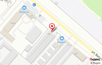 Автомагазин Автосфера в Кировском районе на карте