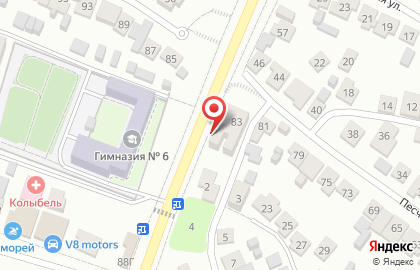 Супермаркет детских автокресел на Песчаной улице на карте