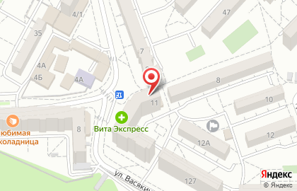 Супермаркет Магнит в Ставрополе на карте