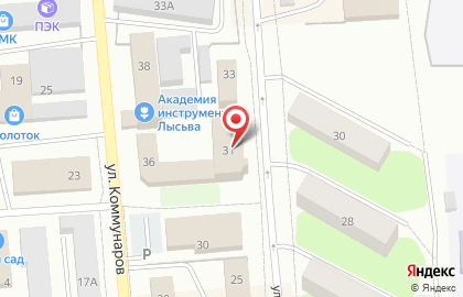 Банк Втб, пао в Лысьве на карте