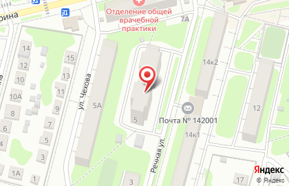 Салон красоты Лето на Речной улице на карте