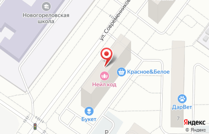 Магазин-студия Nailcode на карте