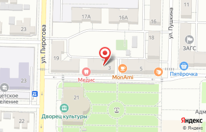 Стоматология, ООО Вист на улице Ленинградской на карте