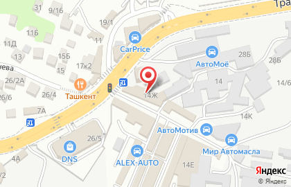 Магазин автозвука Динамик на улице Голенева на карте