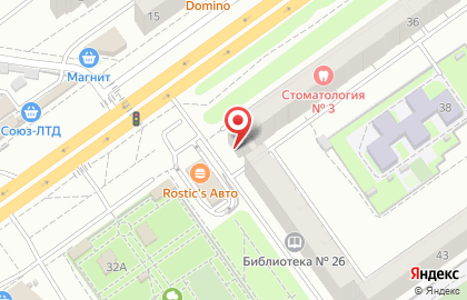 Магазин разливного пива BeerTime в Тракторозаводском районе на карте